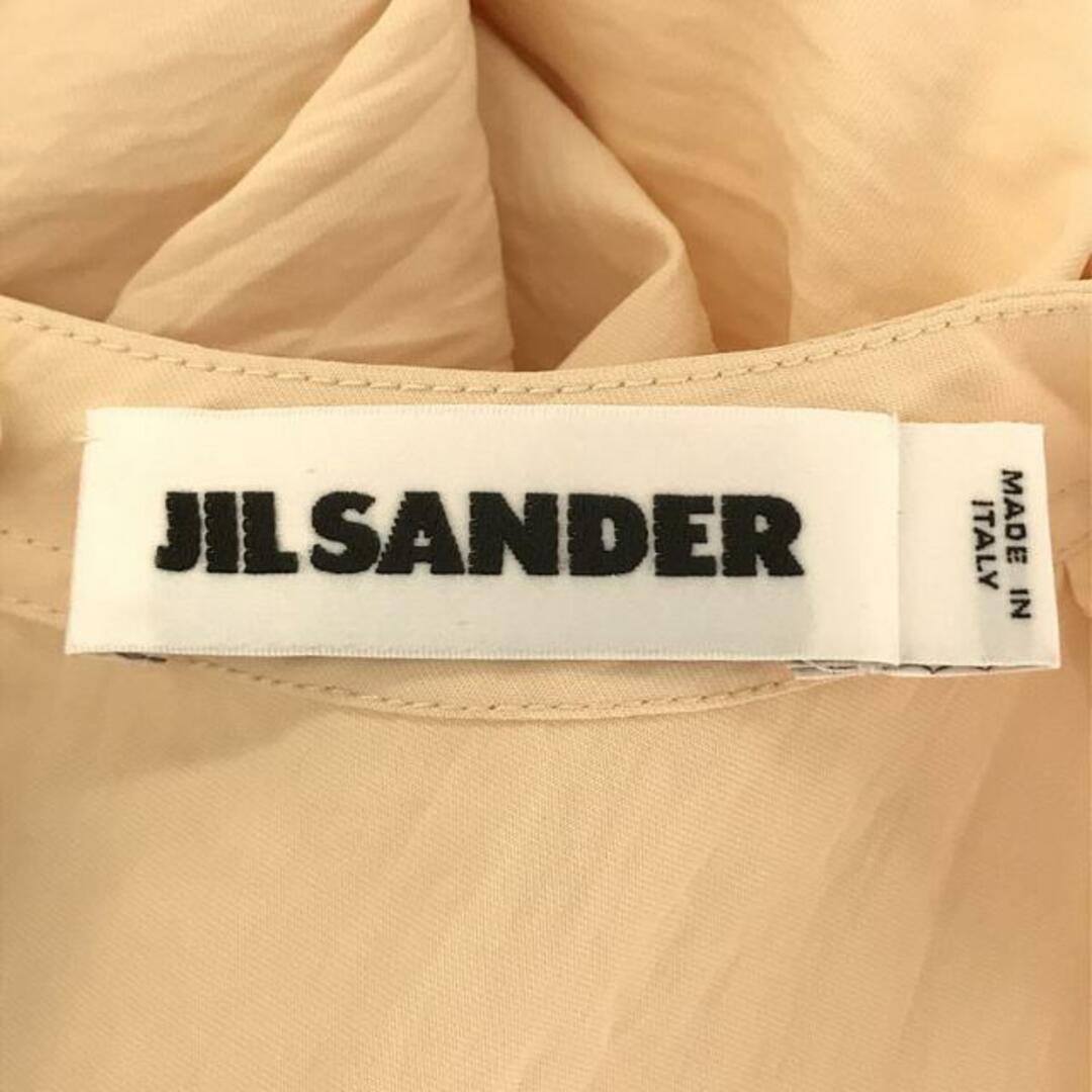 Jil Sander(ジルサンダー)のJIL SANDER / ジルサンダー | ワッシャー加工 ブラウス | 34 | ベージュ | レディース レディースのトップス(シャツ/ブラウス(半袖/袖なし))の商品写真