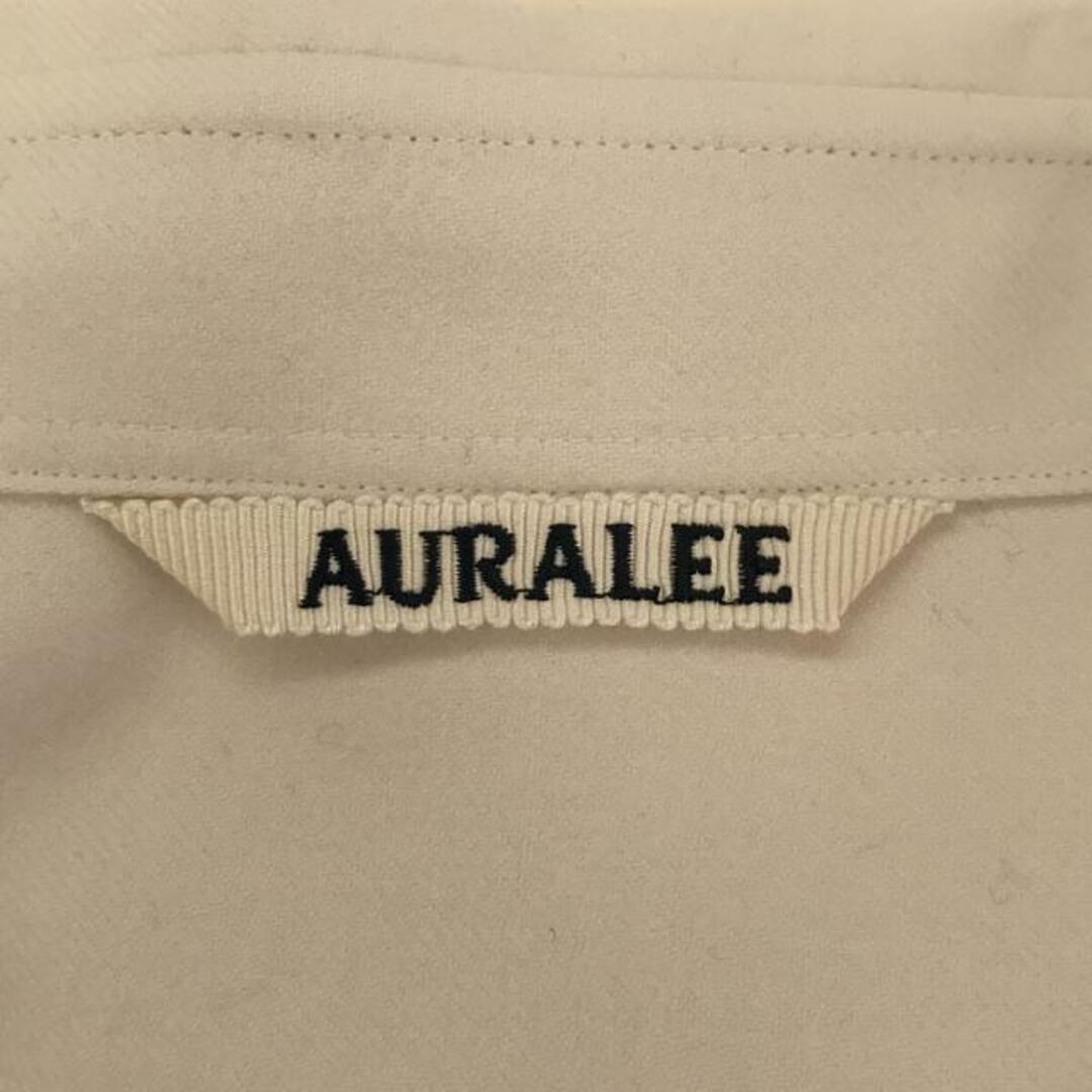 AURALEE / オーラリー | SUPER LIGHT WOOL SHIRTS シャツ | 1 | IVORY WHITE | レディース