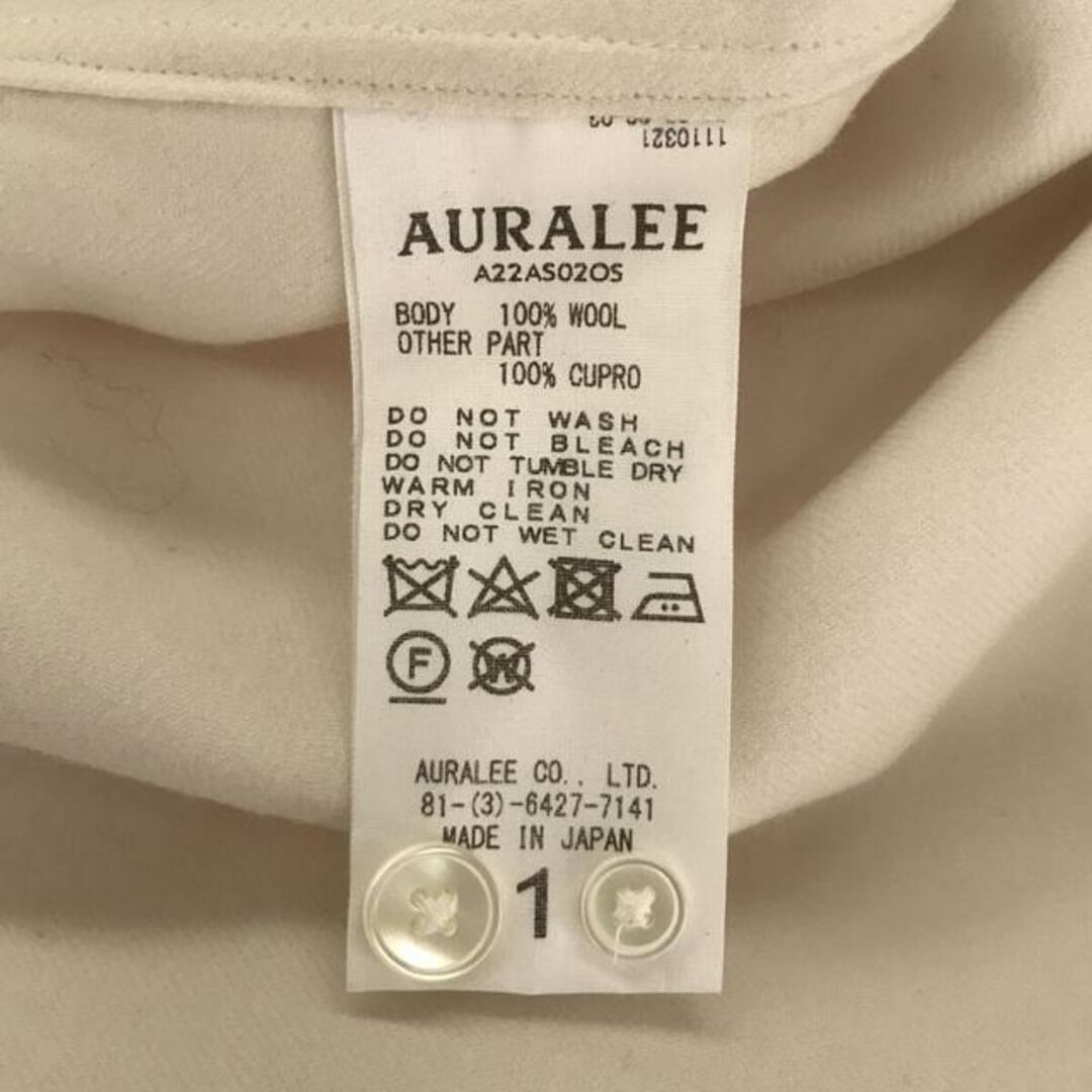 AURALEE / オーラリー | SUPER LIGHT WOOL SHIRTS シャツ | 1 | IVORY WHITE | レディース