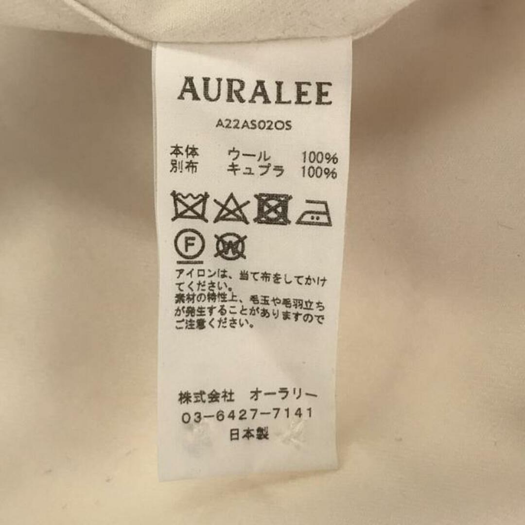 AURALEE / オーラリー | SUPER LIGHT WOOL SHIRTS シャツ | 1 | IVORY WHITE | レディース