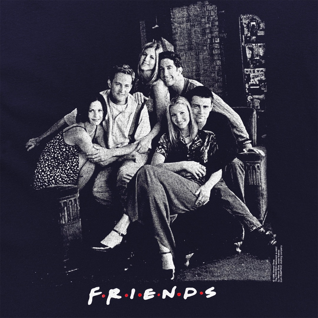 90sヴィンテージ｜1998海外ドラマFRIENDS S5 Tシャツ [XL]