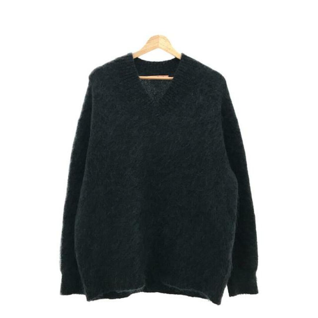 【美品】  Acne Studios / アクネストゥディオズ | MOHAIR-BLEND SWEATER ニット | S | ダークグリーン | レディース