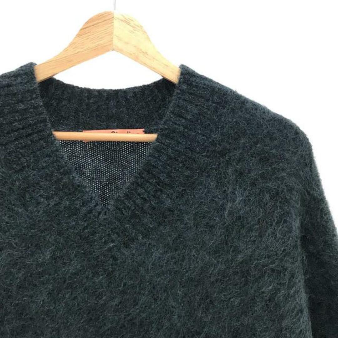 【美品】 Acne Studios / アクネストゥディオズ | MOHAIR-BLEND SWEATER ニット | S | ダークグリーン |  レディース