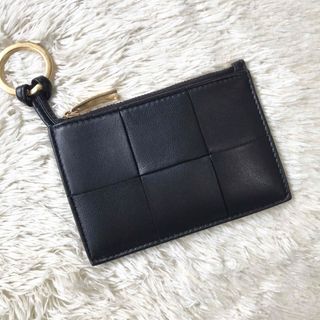 BOTTEGA VENETA ロゴ刻印キーリング付き小銭カード入れ - www.minik.hr