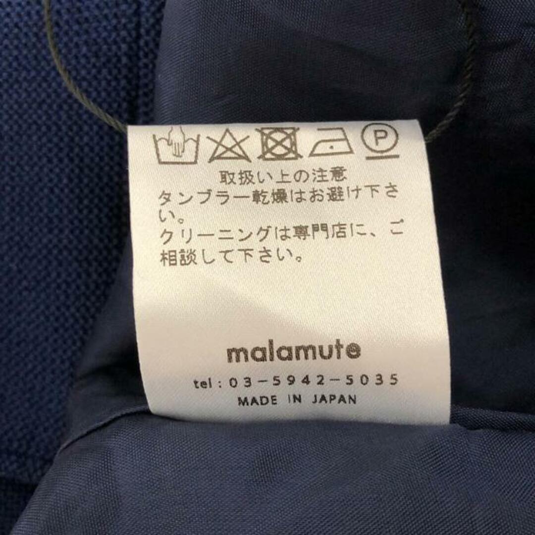 【美品】  malamute / マラミュート | 2021SS | ニット ワンピース | M | ネイビー | レディース 6