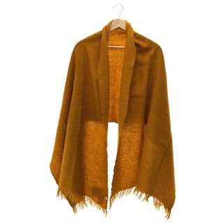 ソイル(SOIL)の【新品】  SOIL / ソイル | MELANGE BOILED WOOL PLAIN STOLE ボイルドウール ストール | F | マスタード(ストール/パシュミナ)