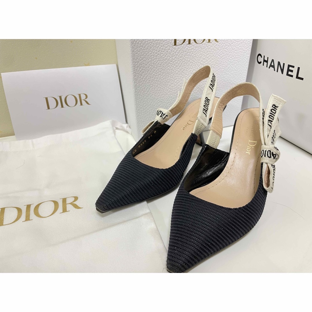 Dior(ディオール)のはるちゃん様　専用　DIOR  スリングバック　パンプス レディースの靴/シューズ(ハイヒール/パンプス)の商品写真