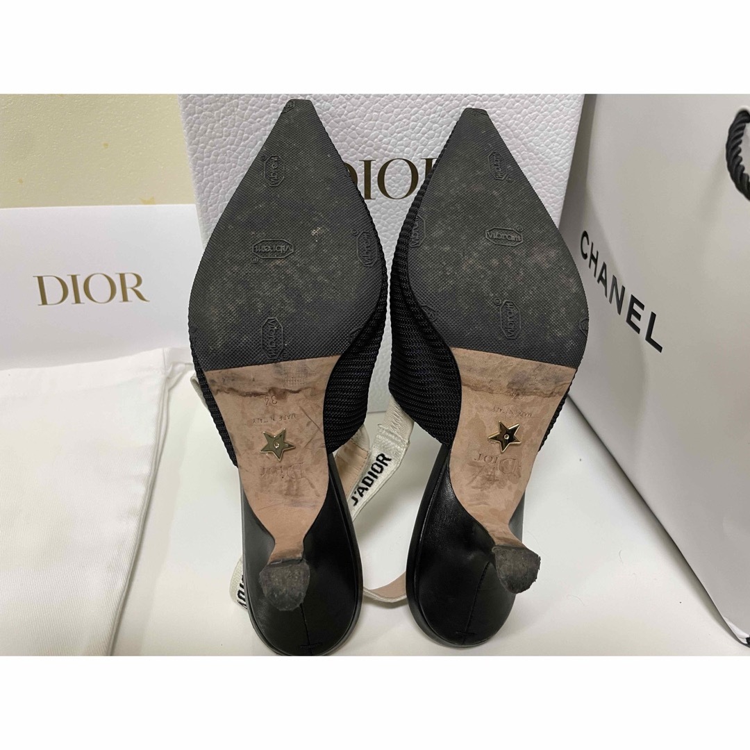 Dior(ディオール)のはるちゃん様　専用　DIOR  スリングバック　パンプス レディースの靴/シューズ(ハイヒール/パンプス)の商品写真