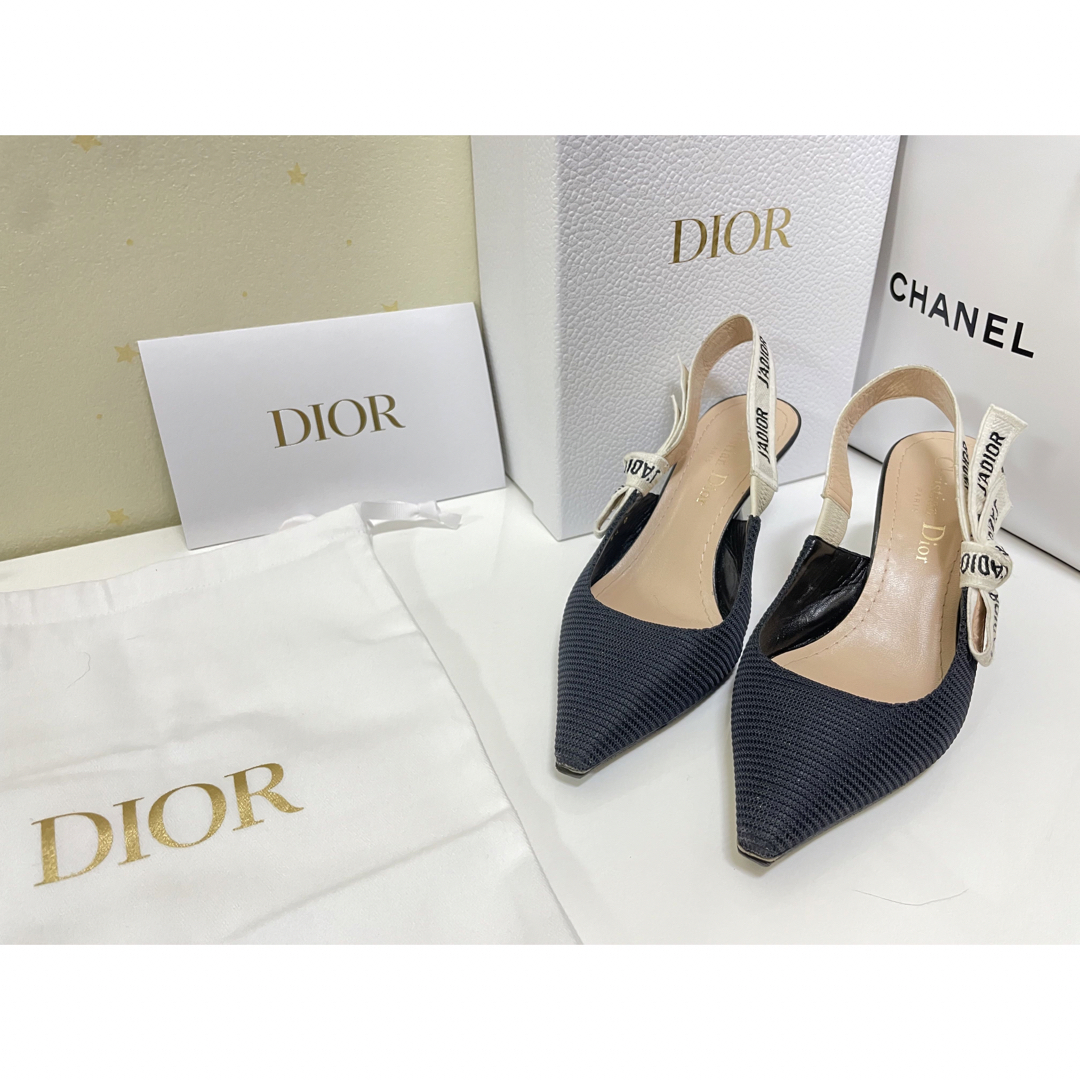 はるちゃん様　専用　DIOR スリングバック　パンプス | フリマアプリ ラクマ