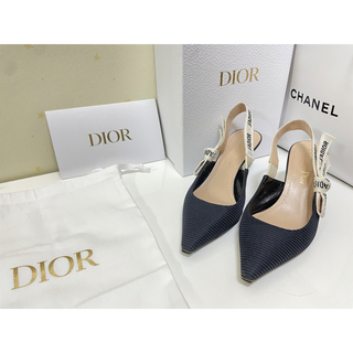 Dior - DIOR スリングバック パンプスの通販 by JuRi's shop 