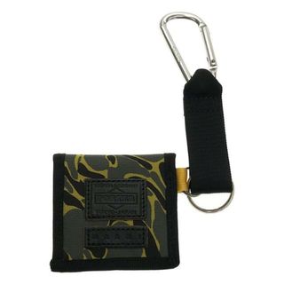 マルニ(Marni)の【美品】  MARNI / マルニ | 2018SS | × PORTER トライバルコレクション カラビナ ストラップ コインケース | カーキ | メンズ(長財布)