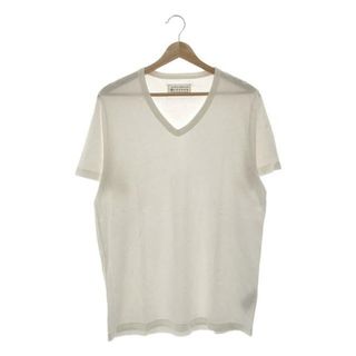 マルタンマルジェラ(Maison Martin Margiela)のMaison Martin Margiela / メゾンマルタンマルジェラ | 2014AW | Vネック Tシャツ | M | ホワイト | メンズ(Tシャツ/カットソー(半袖/袖なし))