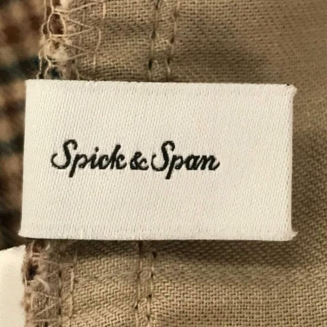 Spick & Span(スピックアンドスパン)の【美品】  Spick and Span / スピックアンドスパン | 2021AW | ディストリクトチェックベルテッドパンツ | 38 | ブラウン | レディース レディースのパンツ(その他)の商品写真