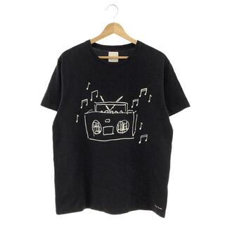 ポールスミス(Paul Smith)のPaul Smith / ポールスミス | プリント Tシャツ | L | ブラック | メンズ(Tシャツ/カットソー(半袖/袖なし))