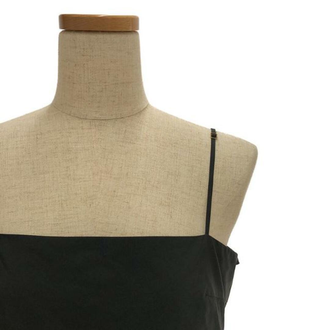 【新品】 Deuxieme Classe / ドゥーズィエムクラス | 2023SS | *Taffeta Camisole ドレス | 38 | ブラック | レディース
