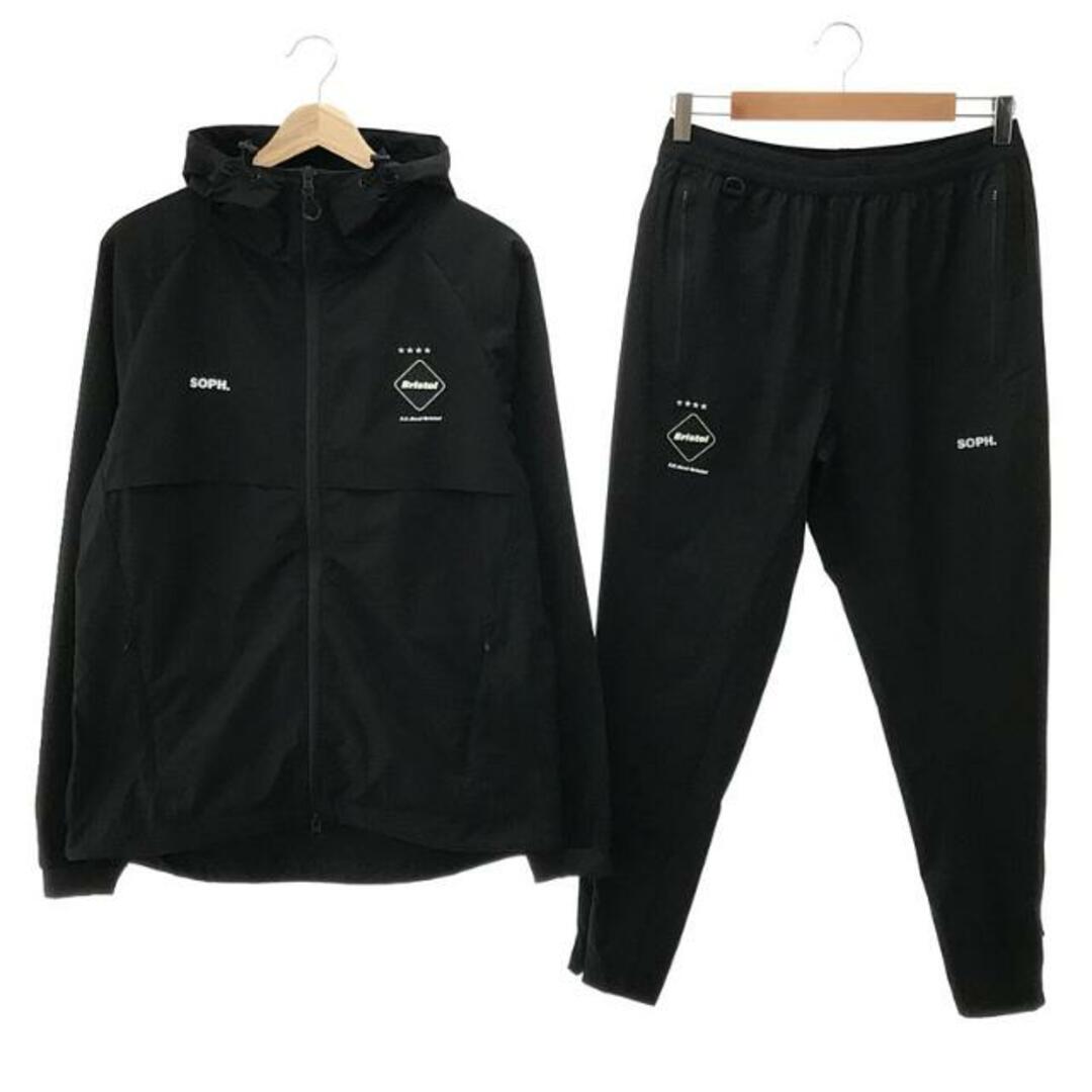 【美品】  F.C.R.B / エフシーアールビー | セットアップ 4WAY STRETCH HYBRID PANTS ストレッチ ハイブリッド パンツ / 4WAY STRETCH VENTILATION ANTHEM JACKET 4WAY ストレッチ ヴェンティレイション アンセム ジャケット | S | BLACK | メンズその他