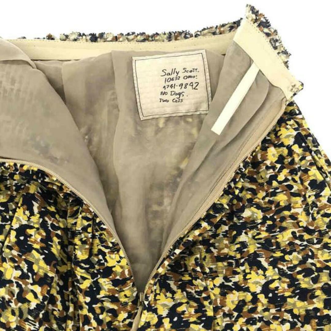 Sally Scott / サリースコット | ウエストギャザー スカート | 7 | イエロー/ネイビー | レディース レディースのスカート(ロングスカート)の商品写真