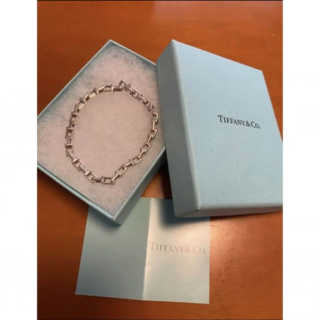 Tiffany　ティファニー　Tナローチェーン　ブレスレット