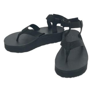 テバ(Teva)の【新品】  Teva / テバ | W FLATFORM SANDAL フラットフォーム ストラップサンダル | 24 | ブラック | レディース(サンダル)