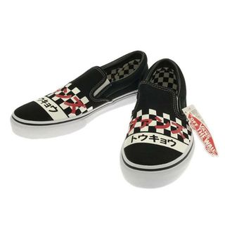 ヴァンズ(VANS)の【新品】  VANS / バンズ | V98 TOKYO SLIP ON スニーカー | 28 | ブラック | メンズ(スニーカー)