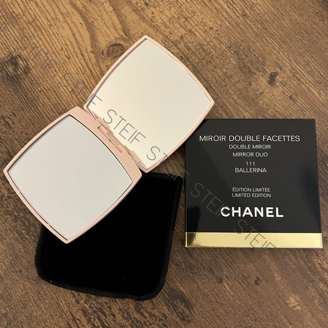 限定【CHANEL】ミロワール ドゥーブル ファセット*鏡