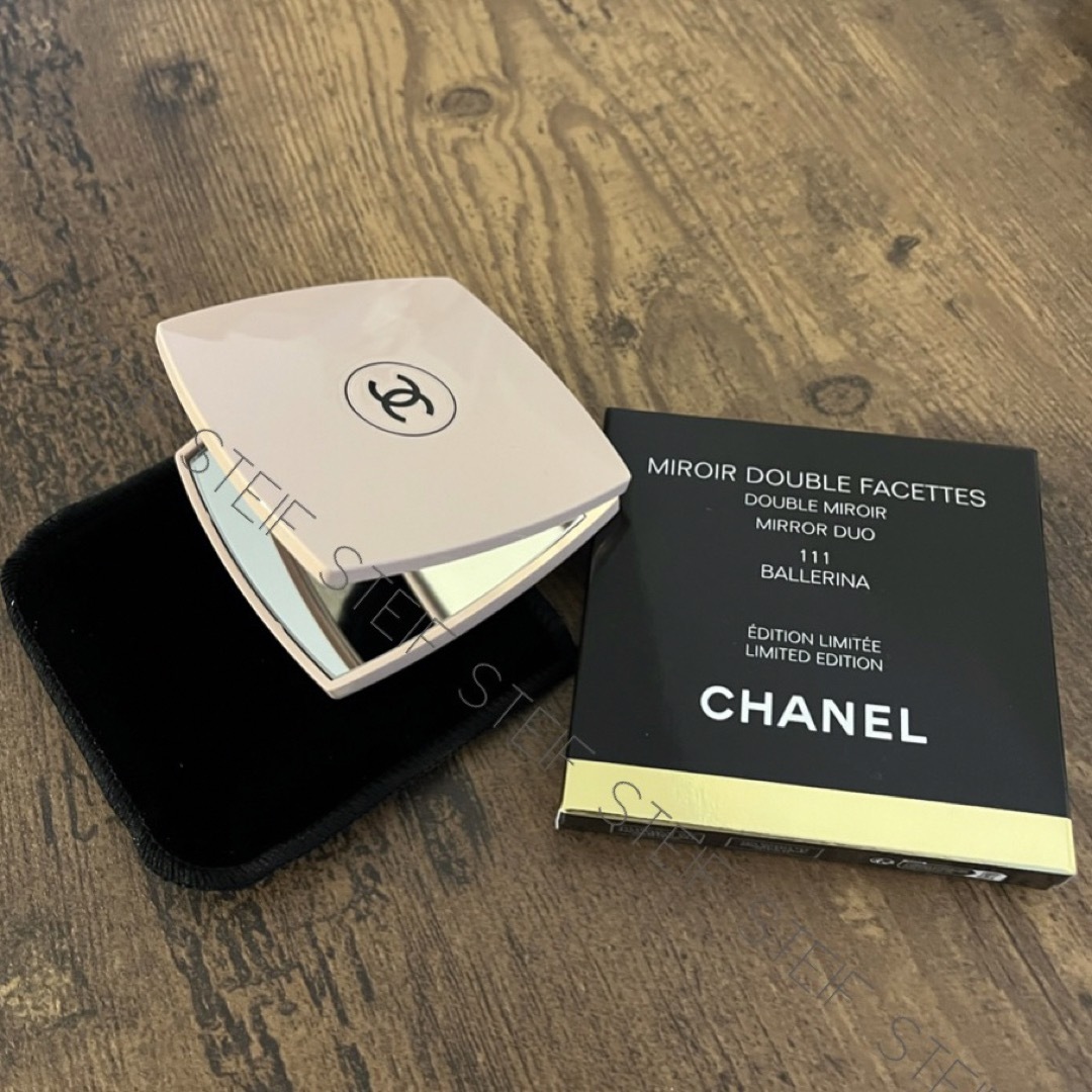 限定【CHANEL】ミロワール ドゥーブル ファセット*鏡