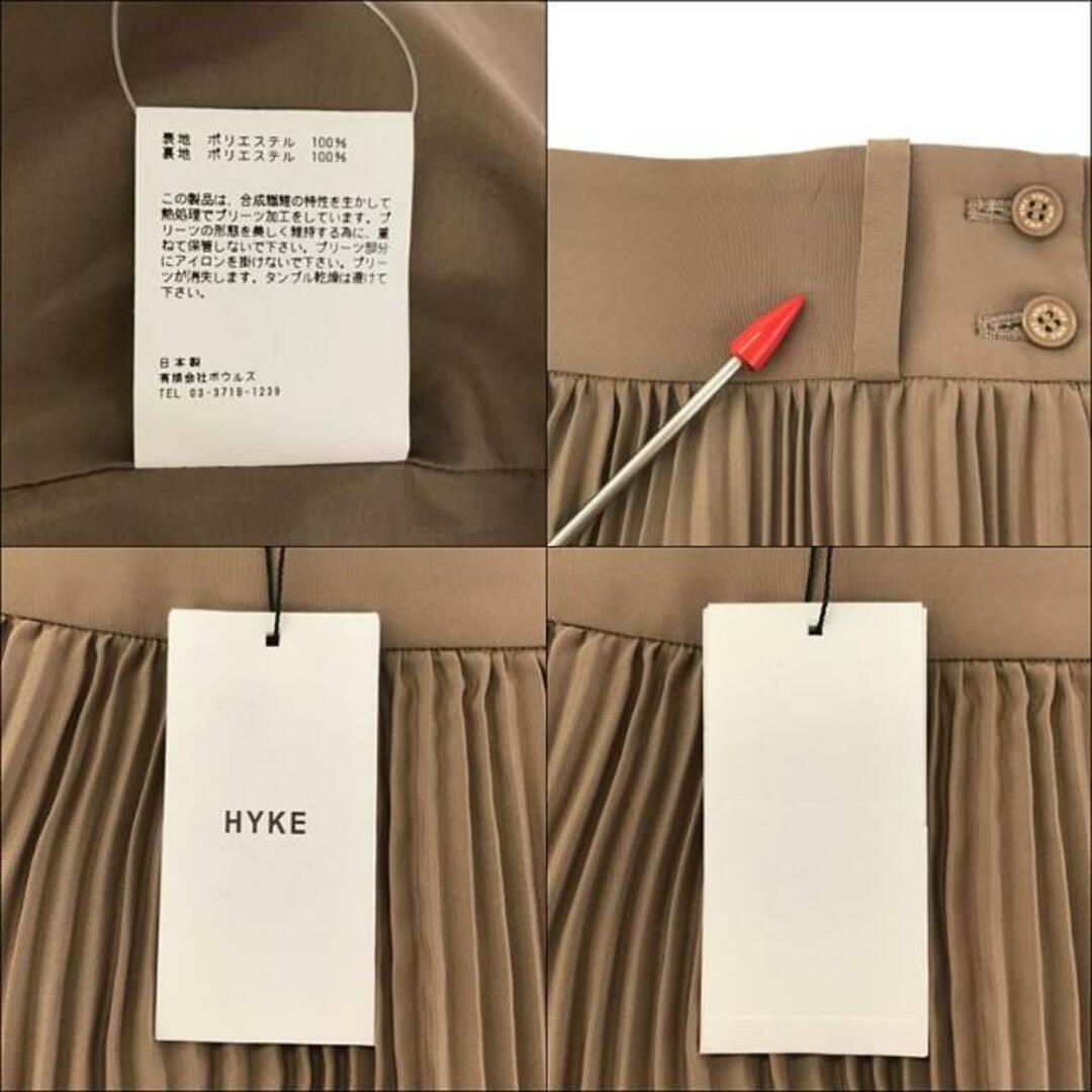 HYKE(ハイク)の【美品】  HYKE / ハイク | プリーツスカート | 1 | ベージュ | レディース レディースのスカート(ロングスカート)の商品写真