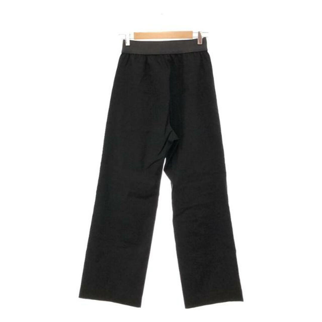 【美品】 MUSE de Deuxieme Classe / ミューズドゥーズィーエムクラス | 2022SS | stretch twill  タックパンツ | 36 | ブラック | レディース