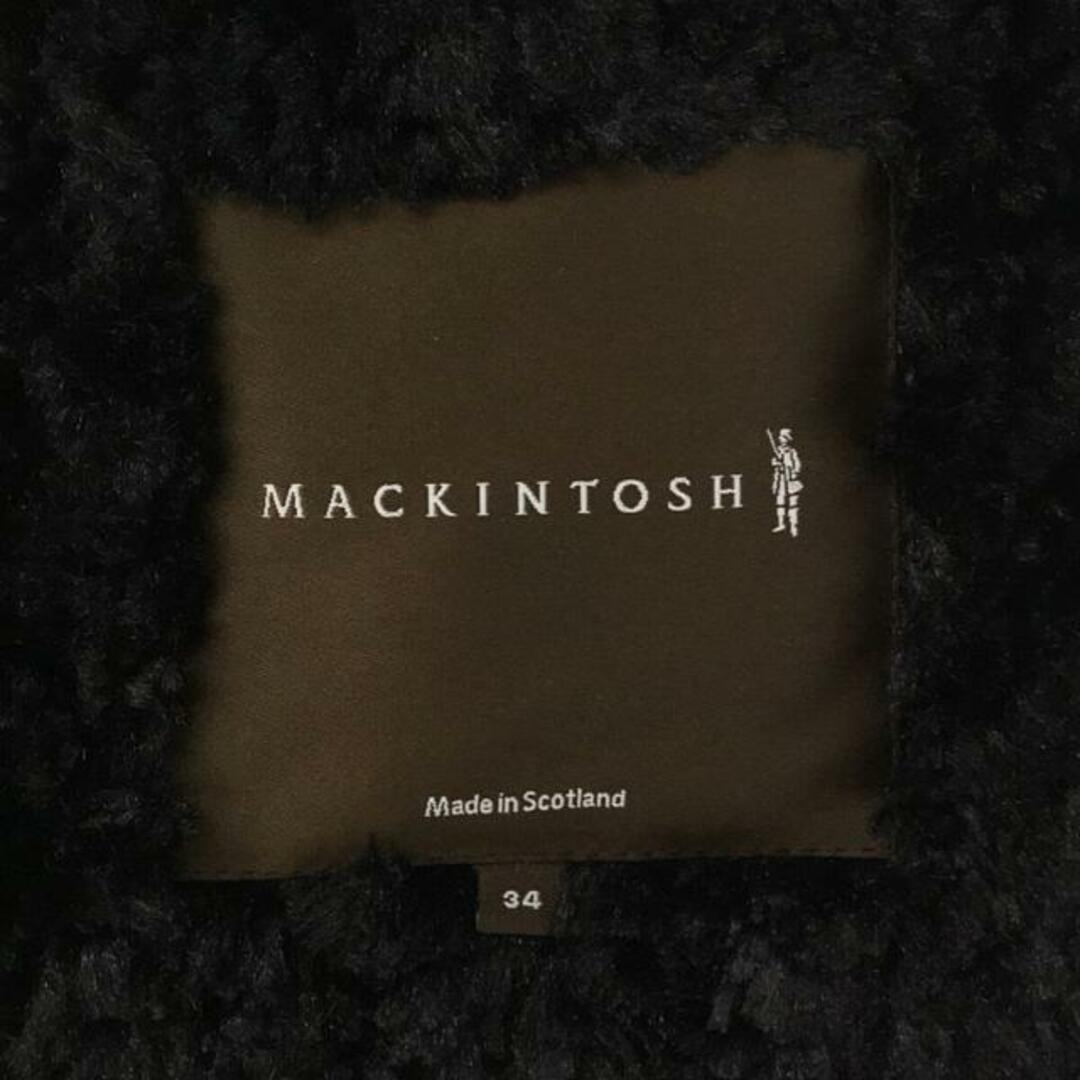 【美品】 MACKINTOSH / マッキントッシュ | ボア キルティングコート | 34 | ブラック | レディース