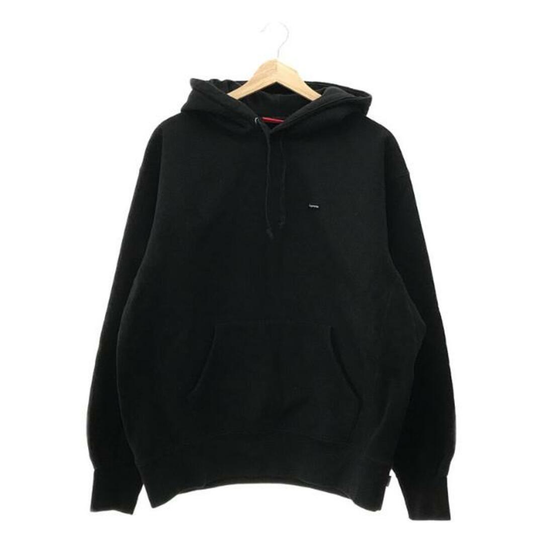 SUPREME / シュプリーム | ①2022AW Small Box Hooded Sweatshirt スモール ボックスロゴ スウェット パーカー タグ・ステッカー付 | M | Black | メンズ