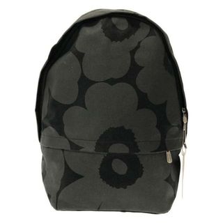 マリメッコ(marimekko)の【新品】  marimekko / マリメッコ | Pieni Unikko Enni Wx バックパック | ONE SIZE | BLACK | レディース(リュック/バックパック)