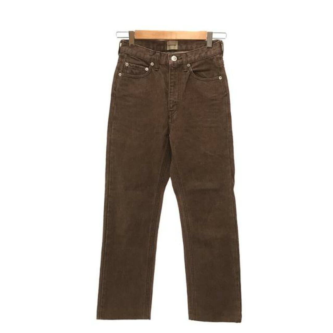 THE SHISHIKUI BASIC DENIM BROWN 24