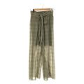 Ameri VINTAGE / アメリヴィンテージ | TRANSPARENT CHECK PANTS パンツ | M | グリーン | レディース