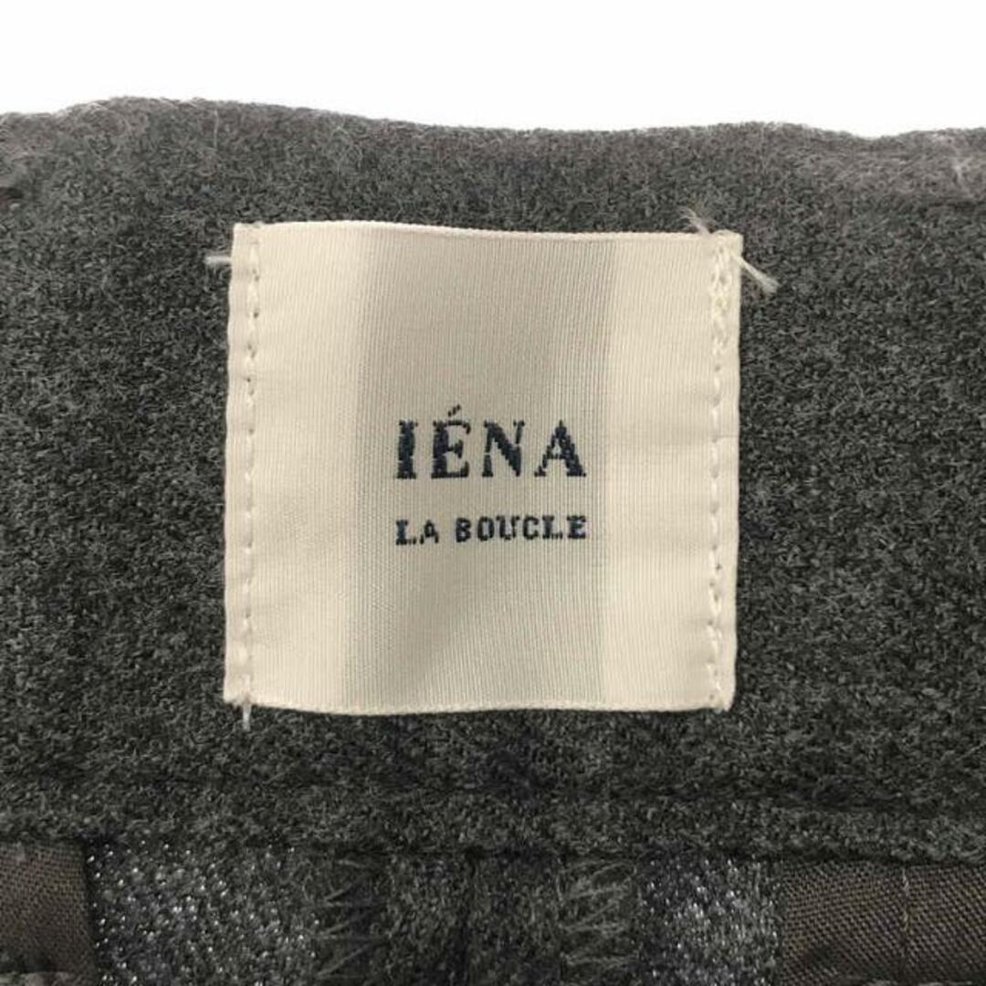 IENA(イエナ)のIENA / イエナ | 2022AW LA BOUCLE ウールタックスラックス パンツ | 34 | グレー | レディース レディースのパンツ(その他)の商品写真