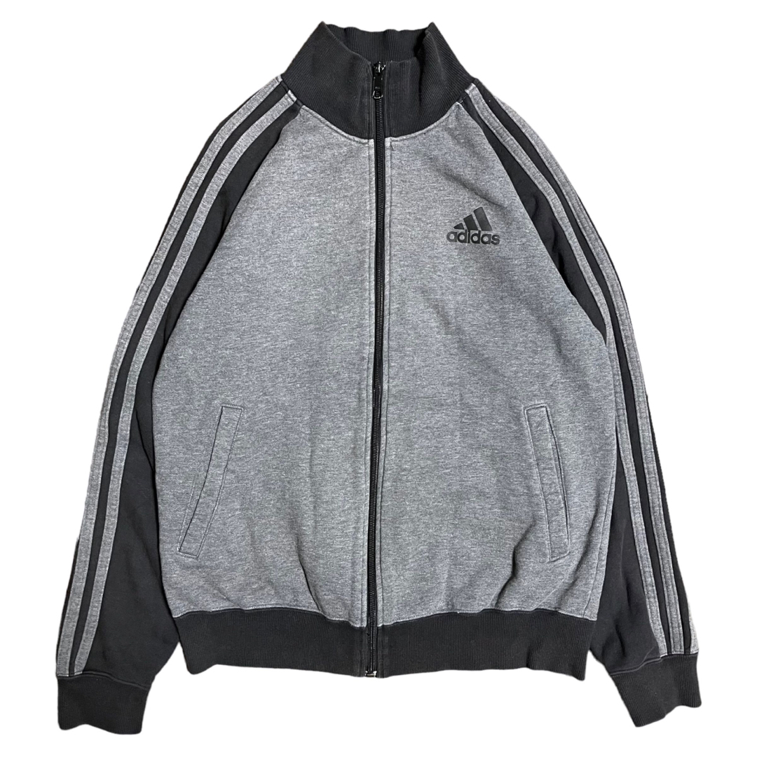 00's adidas トラックジャケット コットン ワンポイントY2K-eastgate.mk