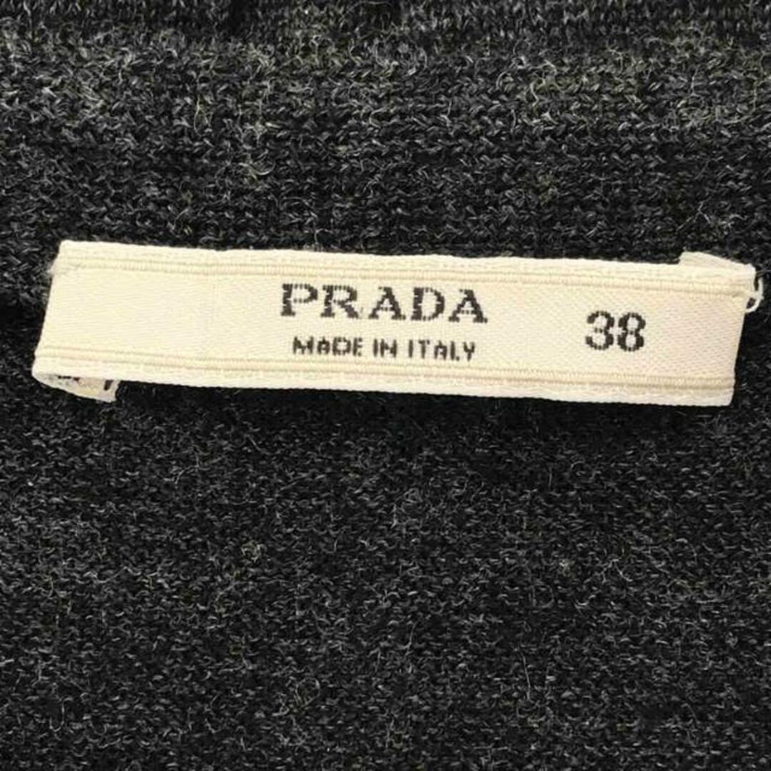 PRADA(プラダ)のPRADA / プラダ | バックリボン ニット | 38 | グレー | レディース レディースのトップス(ニット/セーター)の商品写真