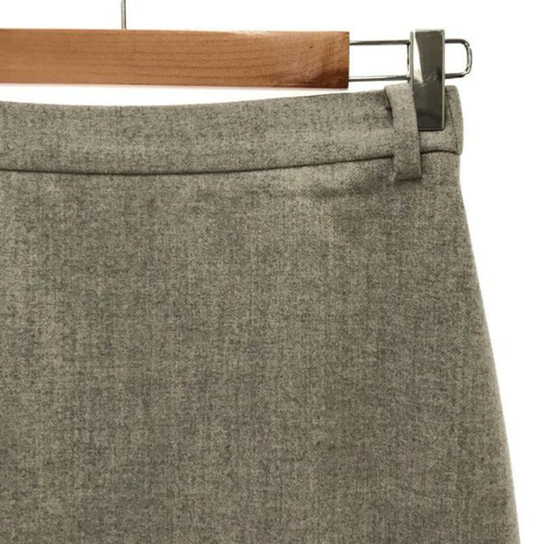 JIL SANDER / ジルサンダー | ウール スカート | 34 | グレー | レディース JIL SANDER / ジルサンダー | ウール スカート | 34 | グレー | レディース