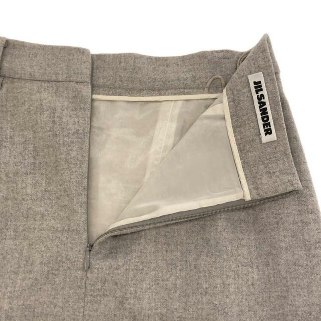 JIL SANDER / ジルサンダー | ウール スカート | 34 | グレー | レディース JIL SANDER / ジルサンダー | ウール スカート | 34 | グレー | レディース