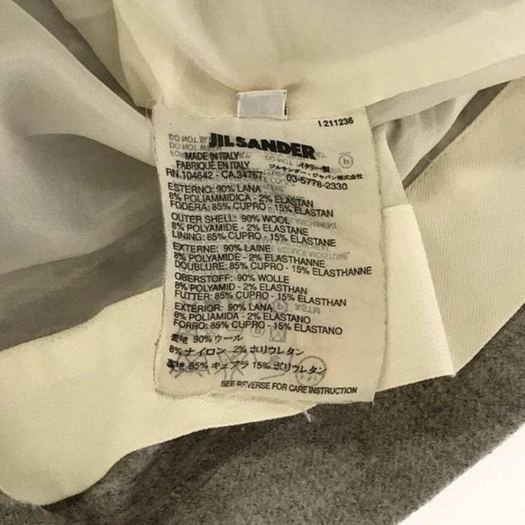 JIL SANDER / ジルサンダー | ウール スカート | 34 | グレー | レディース JIL SANDER / ジルサンダー | ウール スカート | 34 | グレー | レディース