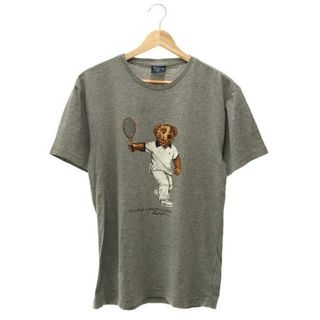 ポロラルフローレン(POLO RALPH LAUREN)のPOLO RALPH LAUREN / ポロラルフローレン | ポロベア テニス Tシャツ | XS | グレー | メンズ(Tシャツ/カットソー(七分/長袖))