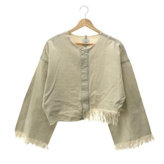 アメリヴィンテージ(Ameri VINTAGE)のAmeri VINTAGE / アメリヴィンテージ | REMAKE LIKE OVER JACKET ジャケット | F | ホワイト | レディース(その他)