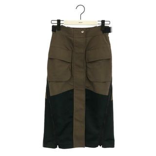 【美品】 sacai / サカイ | 2022SS | Grosgrain Mix Skirt スカート | 0