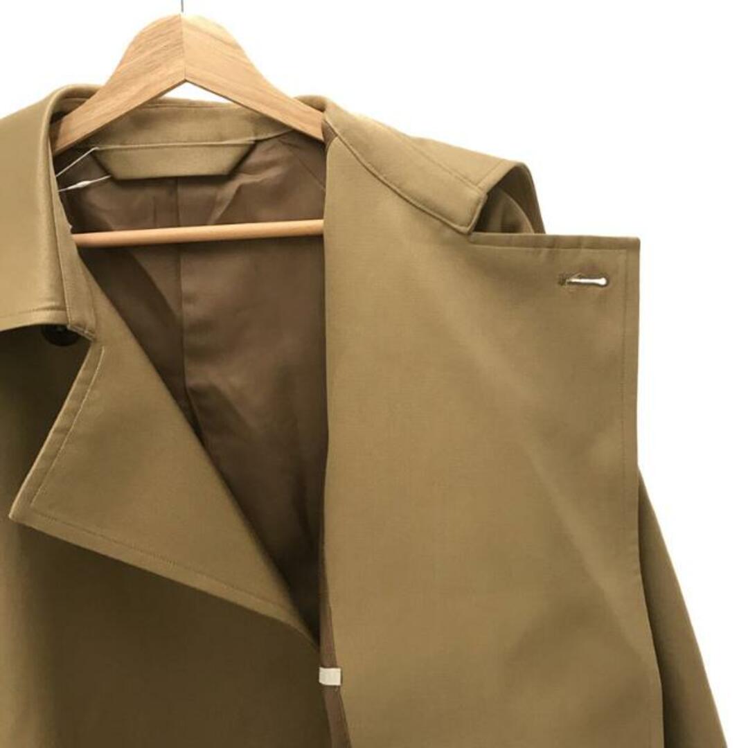 【新品】  Blanc YM / ブランワイエム | 2023SS | Silk Short trench coat トレンチコート | S | Gold | メンズ 3