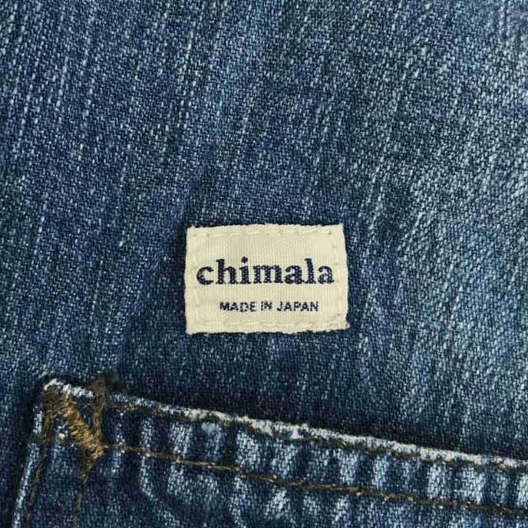 chimala(チマラ)のchimala / チマラ | 2016AW | デニムオーバーオール | S | インディゴ | レディース レディースのパンツ(サロペット/オーバーオール)の商品写真