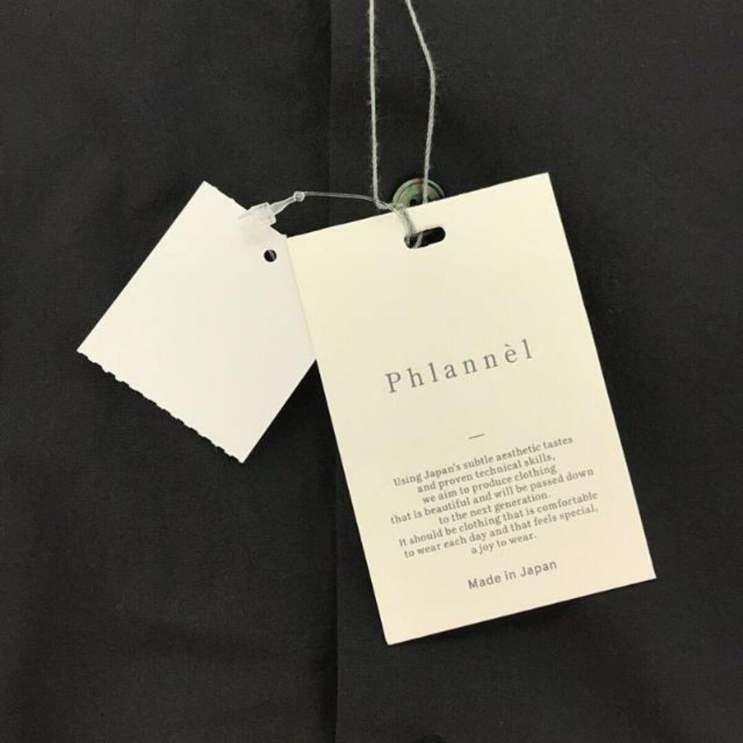 【新品】  Phlannel / フランネル | コットン レギュラーカラーシャツ | 2 | BLACK | メンズ メンズのトップス(Tシャツ/カットソー(七分/長袖))の商品写真