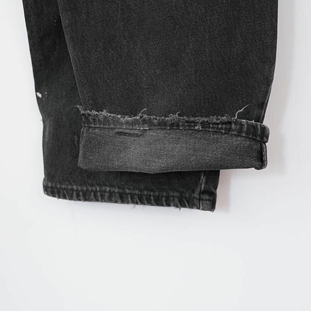 Levi's - 00s W42 リーバイス550 ブラックデニム バギーパンツ ボトム