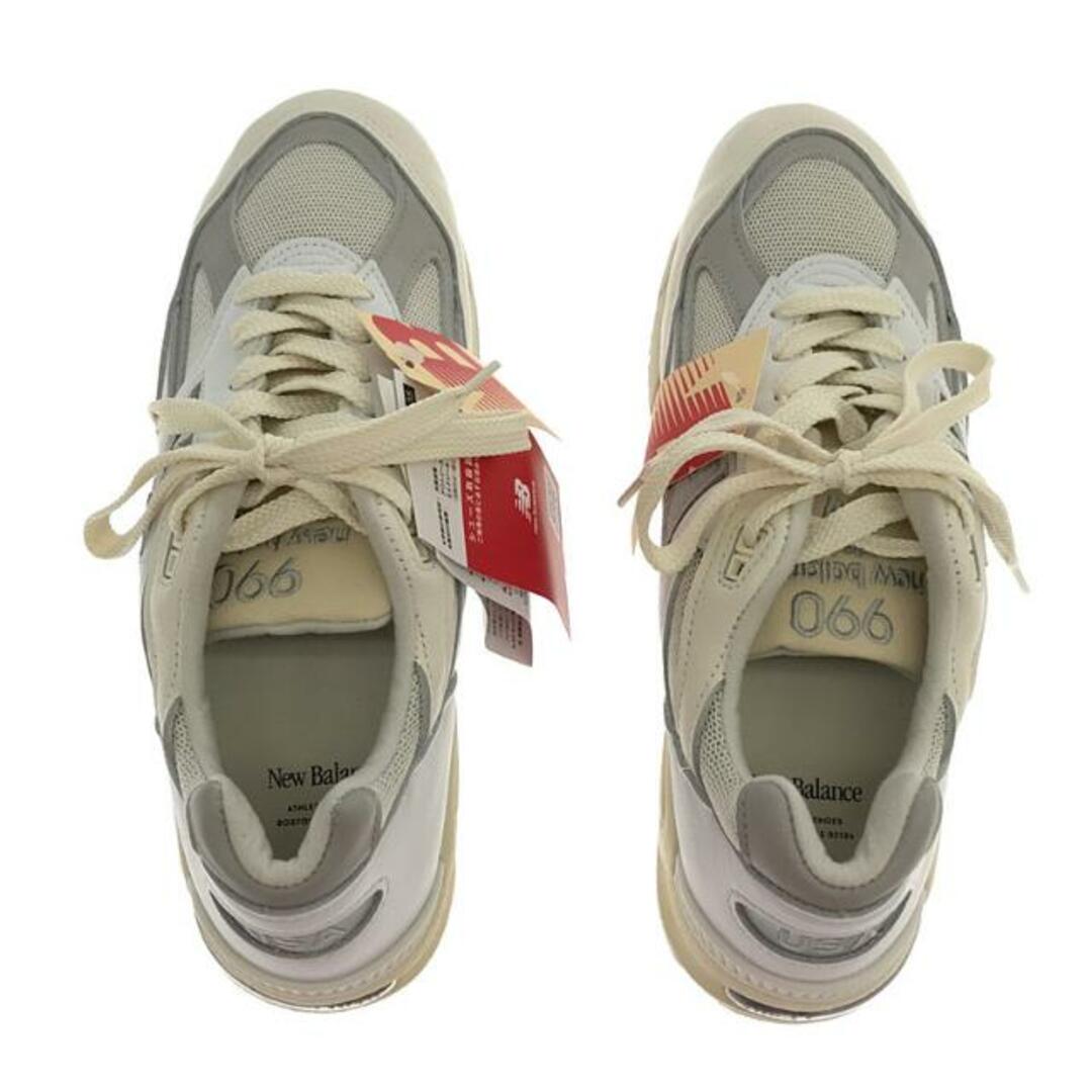 【新品】 New Balance / ニューバランス | M990TC2 Teddy Santis Sea Salt USA製 レザースニーカー | 27.5 | ホワイト | メンズ