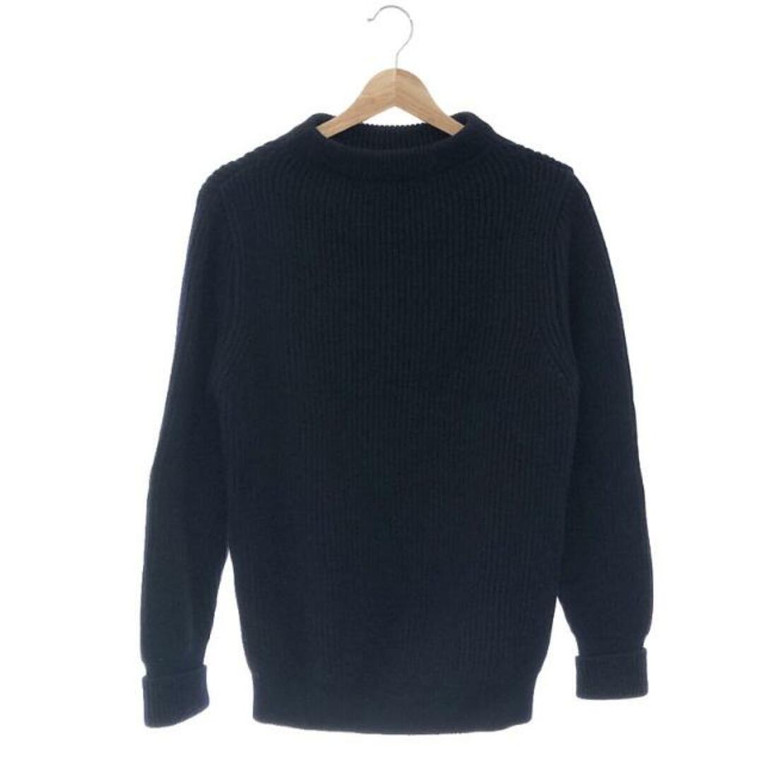 【美品】  ANDERSEN-ANDERSEN / アンデルセンアンデルセン | CREW NECK SWEATER クルーネックセーター ニット | S | ネイビー | メンズ