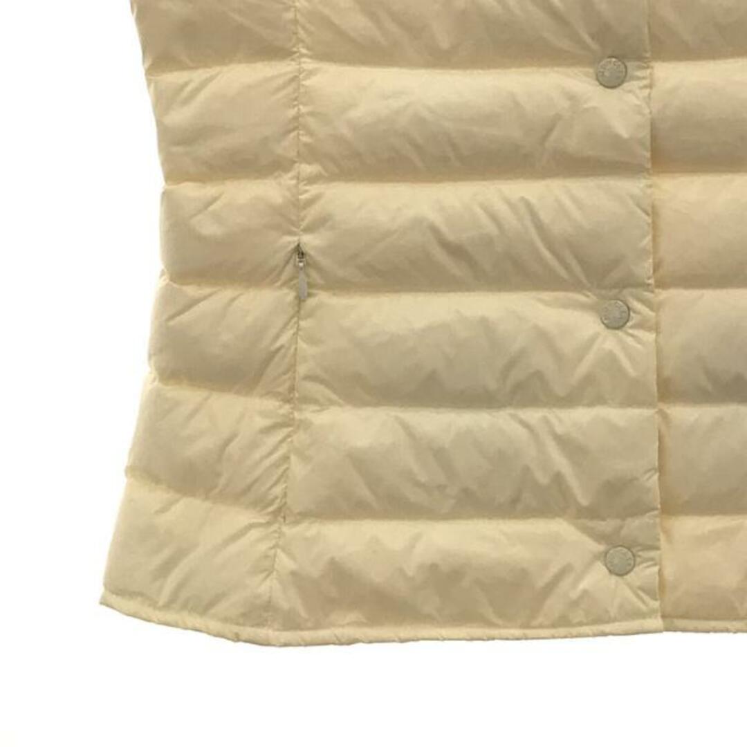 MONCLER(モンクレール)の【美品】  MONCLER / モンクレール | LIANE GILET リアーネ ダウンベスト | 14A | ホワイト | レディース レディースのトップス(ベスト/ジレ)の商品写真