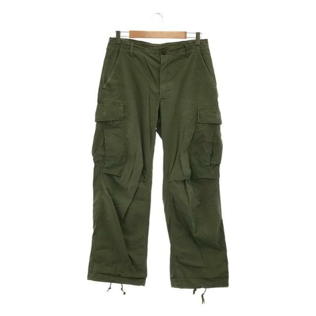 VINTAGE / ヴィンテージ | 1960s | 60s U.S.ARMY アメリカ軍 リップストップ ジャングルファティーグ カーゴパンツ | S | カーキ | メンズ